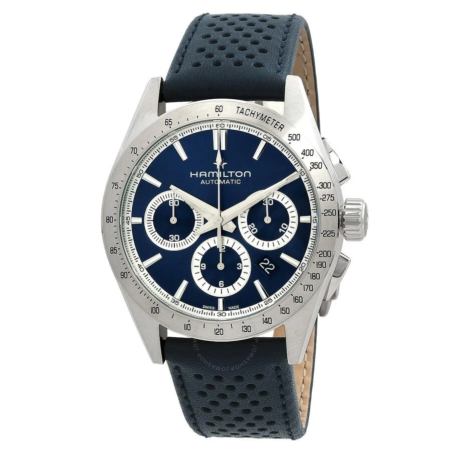 Hamilton Chronograph Automatic Blue Dial Men's Watch H36616640 1