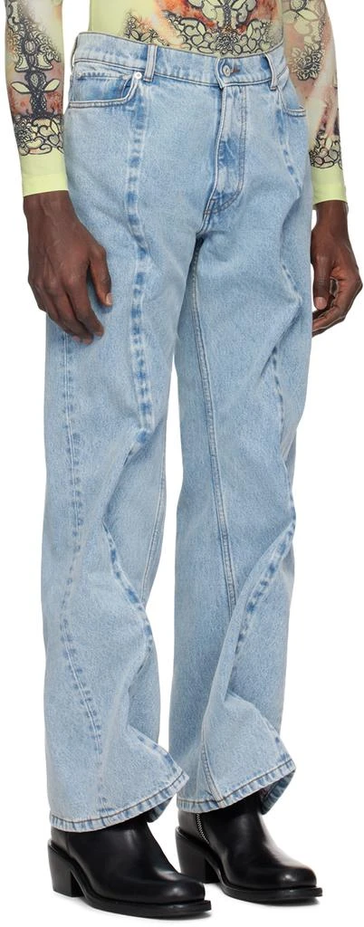 Y/Project Blue Wire jeans 2