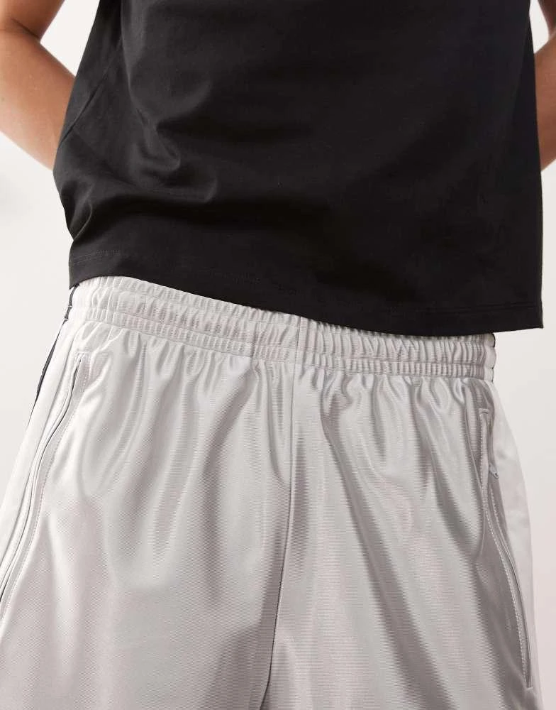 Adidas adidas Originals megabreak shorts in silver 3
