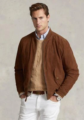 Ralph Lauren Ralph Lauren Suede Bomber Jacket 1
