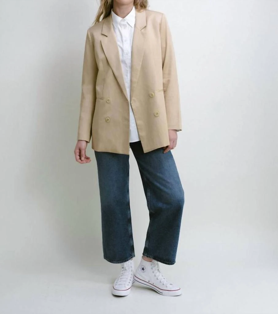 Darling Coast Blazer In Tan 1