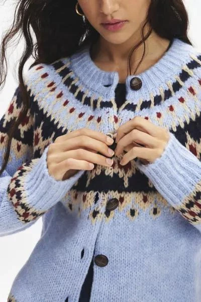 BDG BDG Beverly Fairisle Knit Cardigan 3