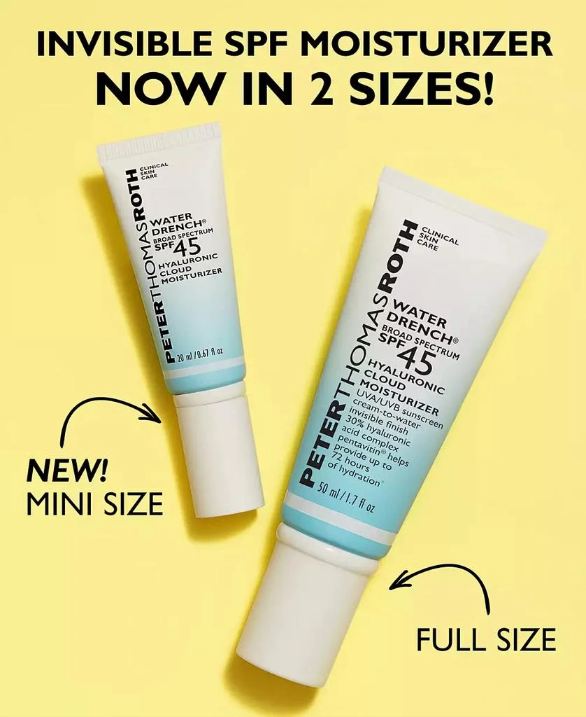 Peter Thomas Roth Water Drench Broad Spectrum SPF 45 Hyaluronic Cloud Moisturizer, 20 ml 7