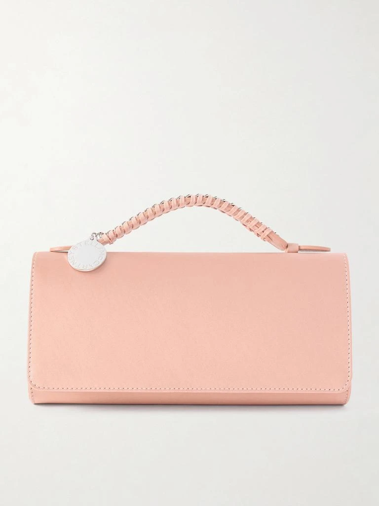 Stella McCartney Falabella Recycled Satin Bag - Peach