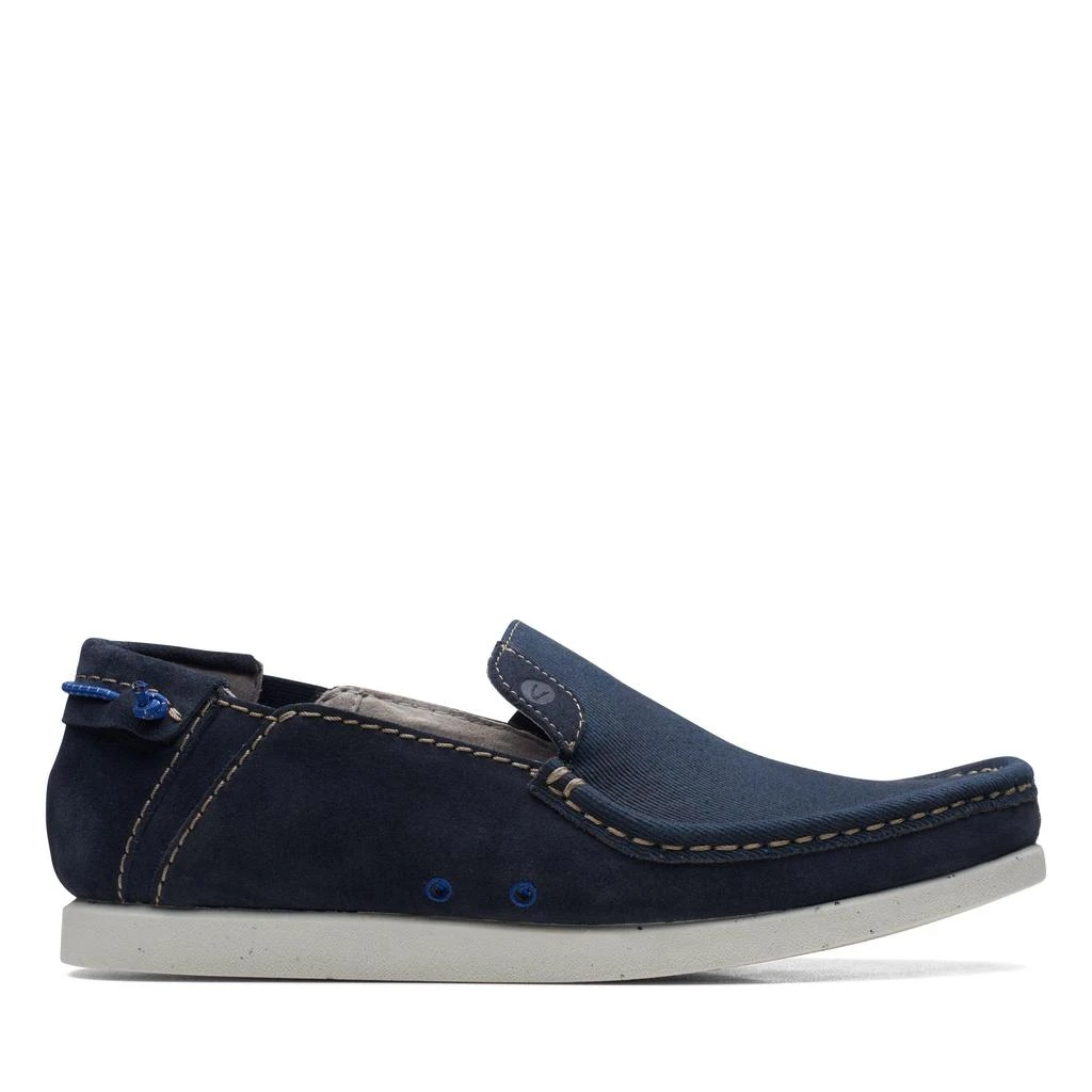 Clarks ShacreLiteStep in Blue Suede