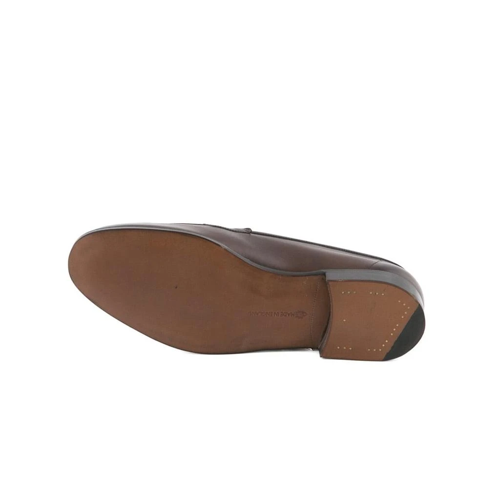 Edward Green Duke Dark Oak Antique Calf Unlined Penny Loafer 4