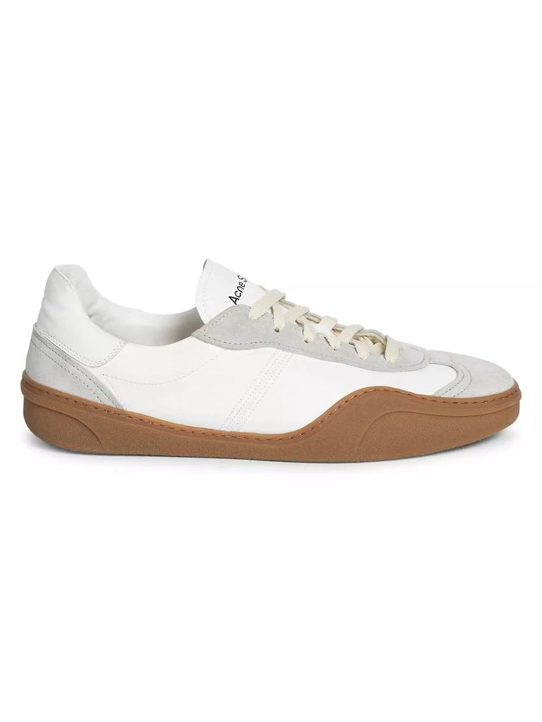 Acne Studios Bars Leather Low-Top Sneakers 1