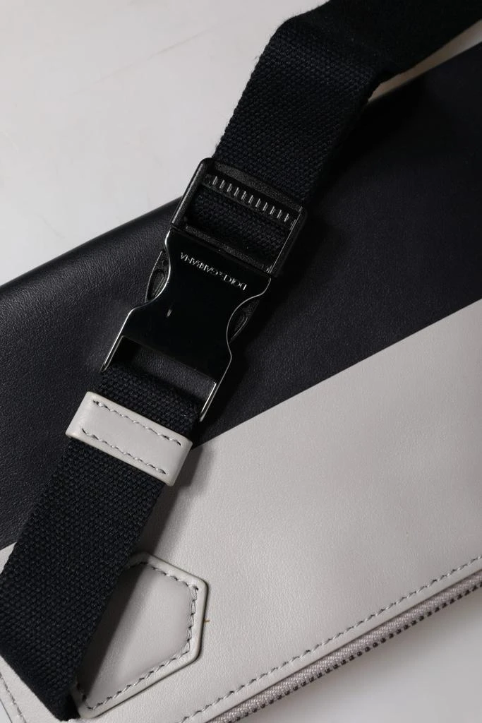 Dolce & Gabbana Leather Logo Embossed Crossbody Men's Bag 5