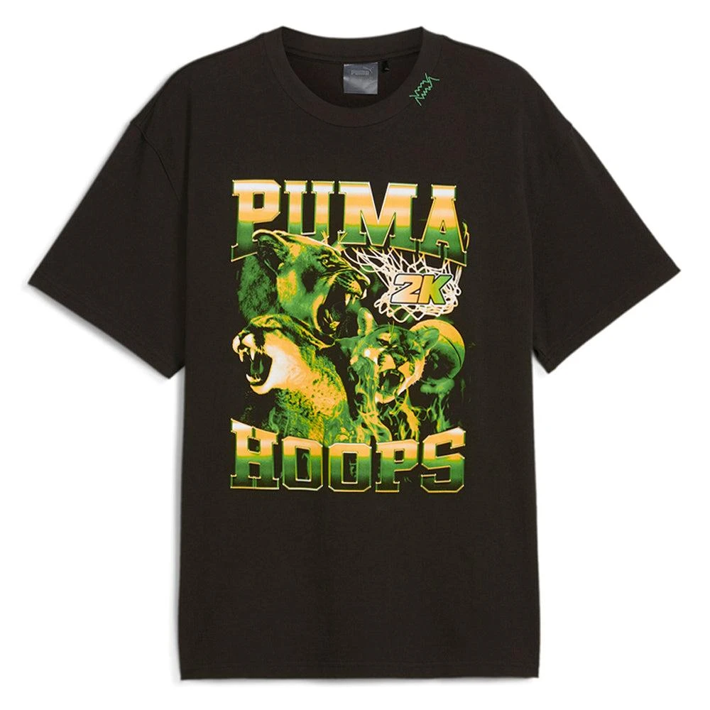Puma 2K Hoops Graphic Crew Neck Short Sleeve T-Shirt 2