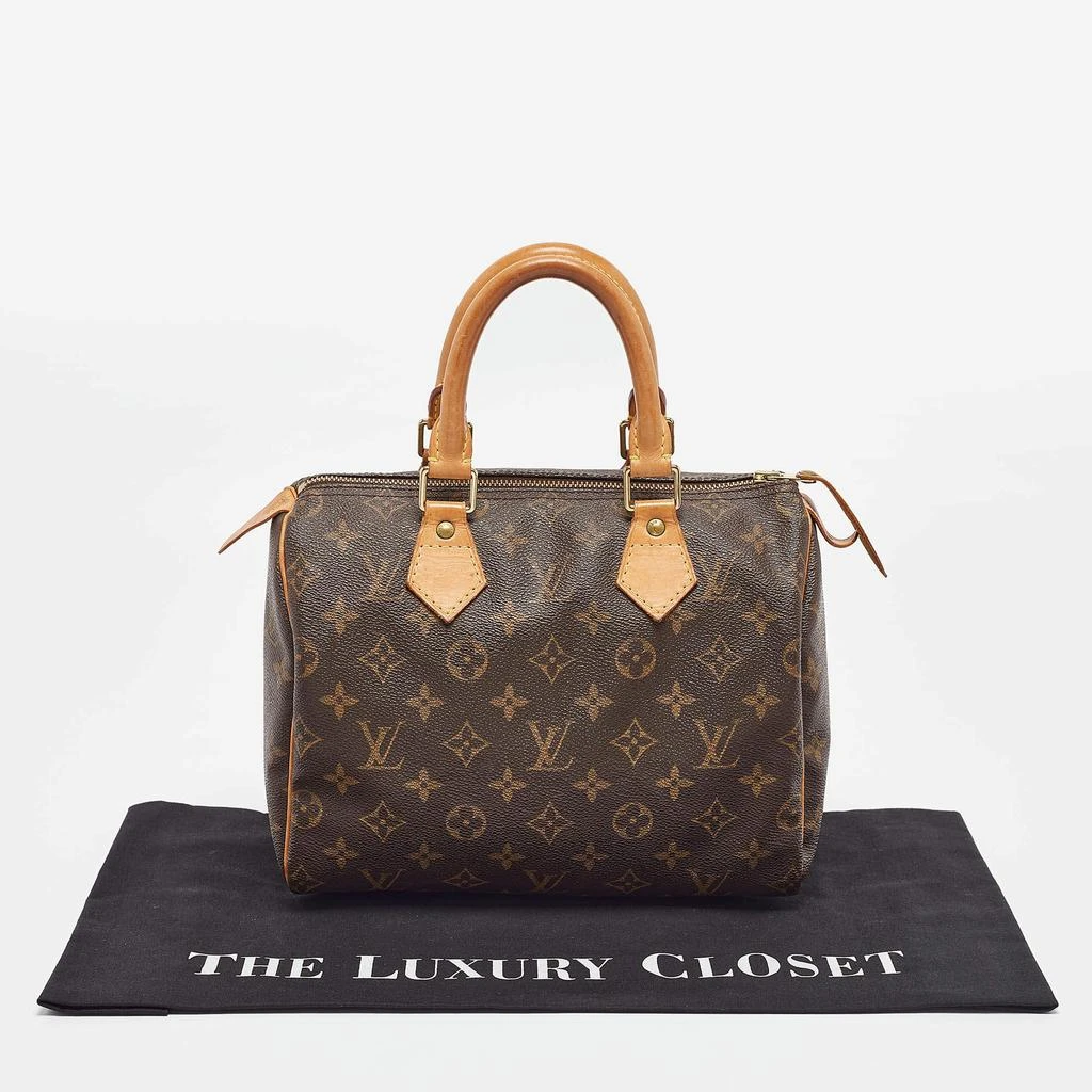Louis Vuitton Louis Vuitton Monogram Canvas and Leather Speedy 25 Bag 14