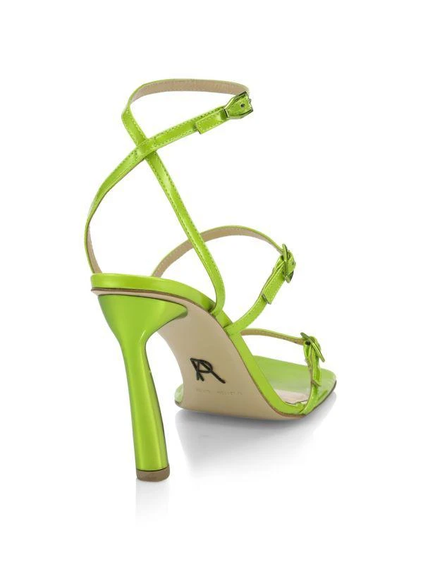 Paul Andrew Slinky Strappy Patent Leather Sandals 3