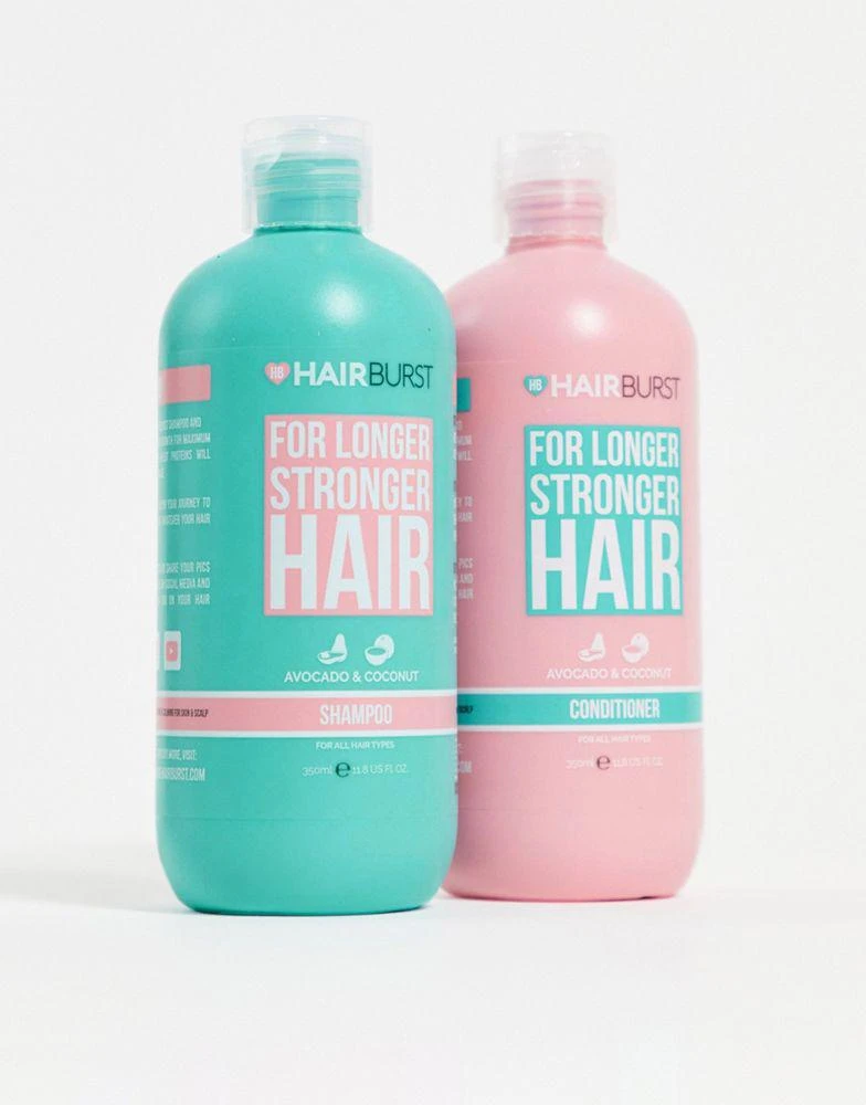 HAIRBURST Hairburst Avocado & Coconut  Shampoo & Conditioner Set 3
