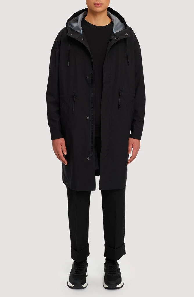 NOIZE Mattie Hooded Water Resistant Rain Coat