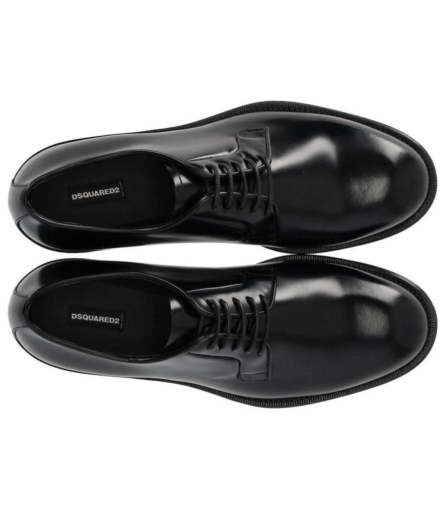 DSQUARED2 D2 Classic Black Derby Shoe 5