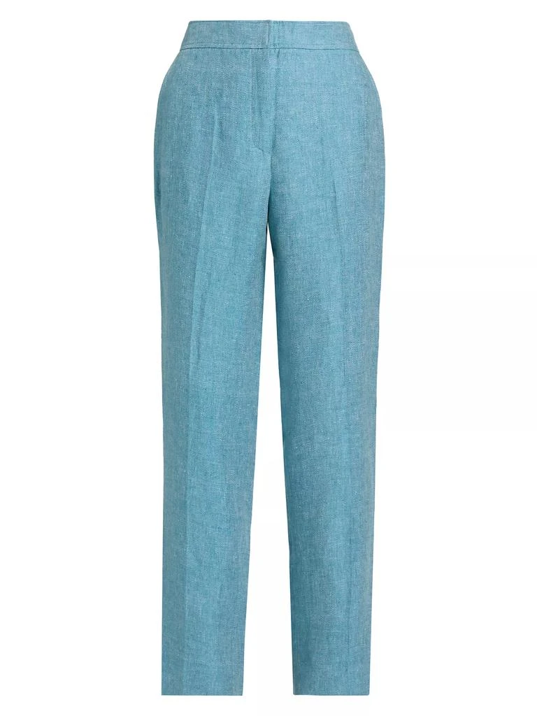 Tahari Kenna Cotton Straight-Leg Pants 1