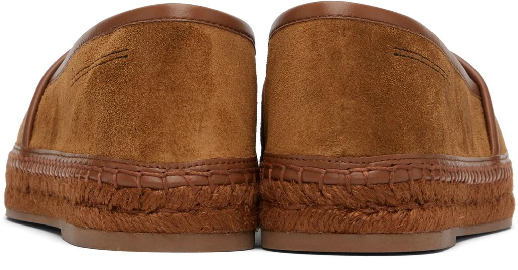 Tom Ford Tan Suede Calf Smooth Calf Espadrilles 2