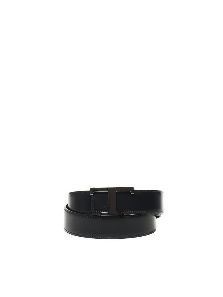 Tod's Tod's Reversible Logo Plaque Buckle Belt