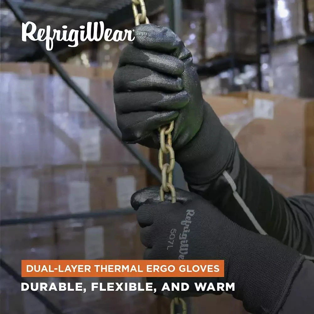 RefrigiWear Men
s Dual-Layer Thermal Ergo Gloves 3