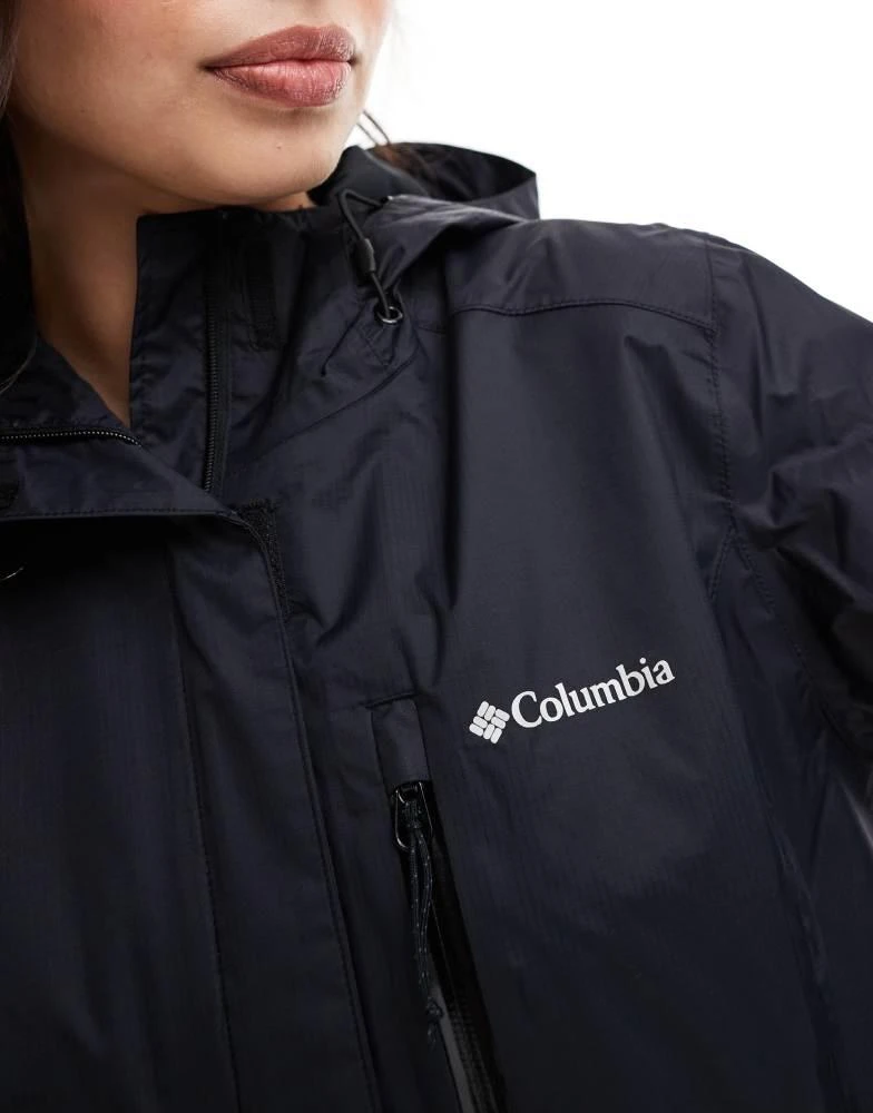 Columbia Columbia Pouring Adventure jacket in black 3