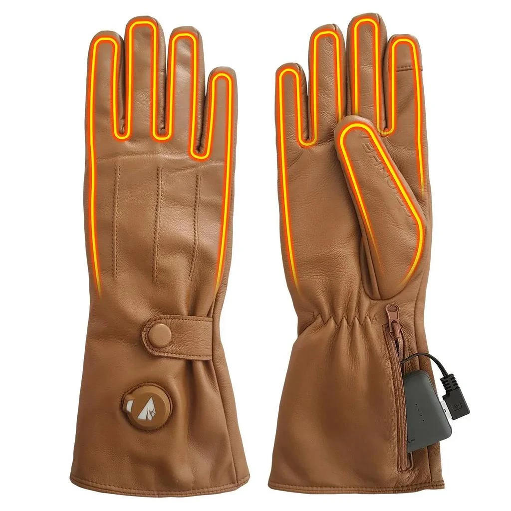 ActionHeat ActionHeat 5V Battery Heated Leather Dress Glove - Women
s 9