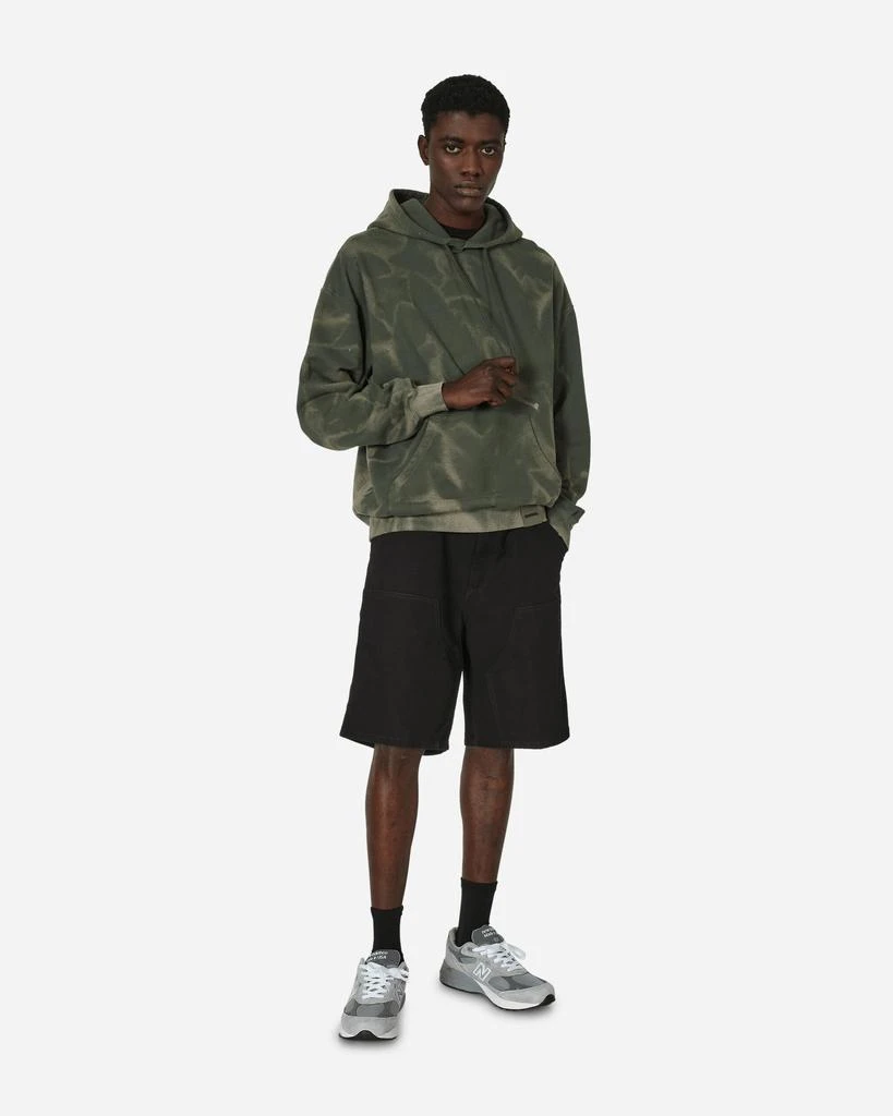 NEIGHBORHOOD Tie-Dye Hooded Sweatshirt Olive Drab 4