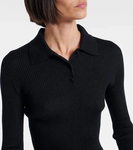 Dolce 
Gabbana Cashmere polo sweater 4