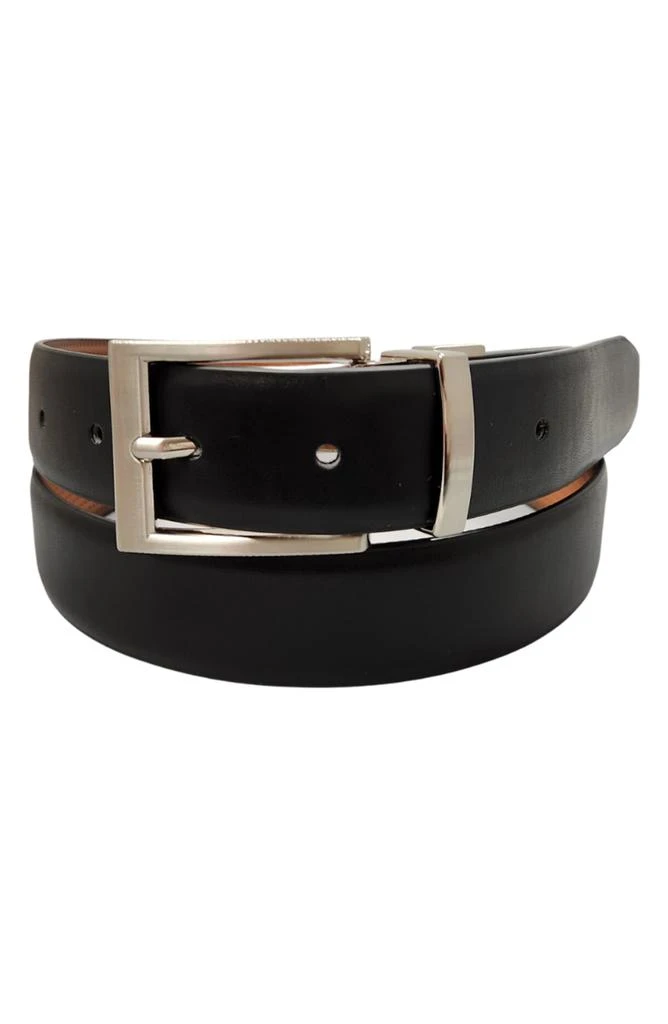 Bosca Reversible Pindot Leather Belt 2
