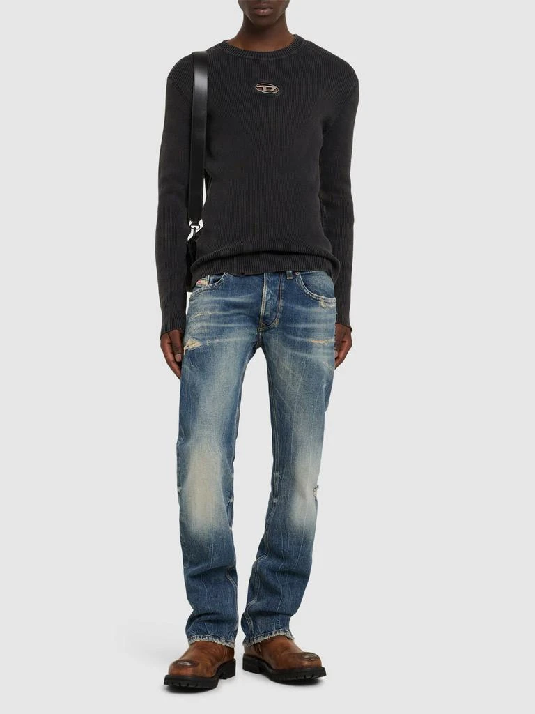 Diesel K-darin Knit Long Sleeve Crewneck Shirt 1