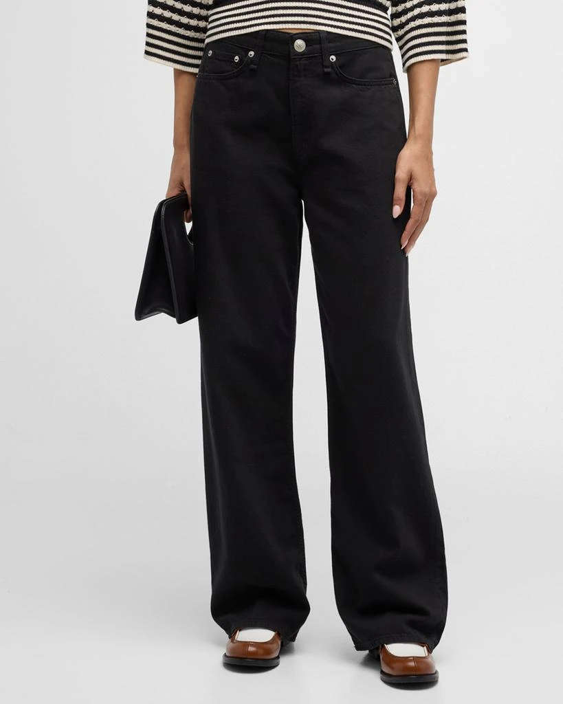 Rag & Bone Featherweight Logan Wide-Leg Jeans 2