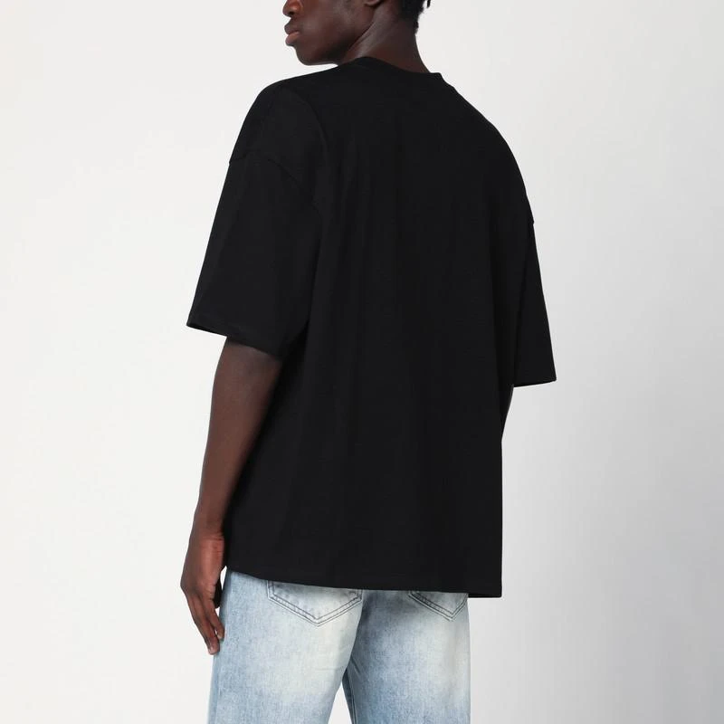 AMIRI Black cotton T-shirt with logo patch 3