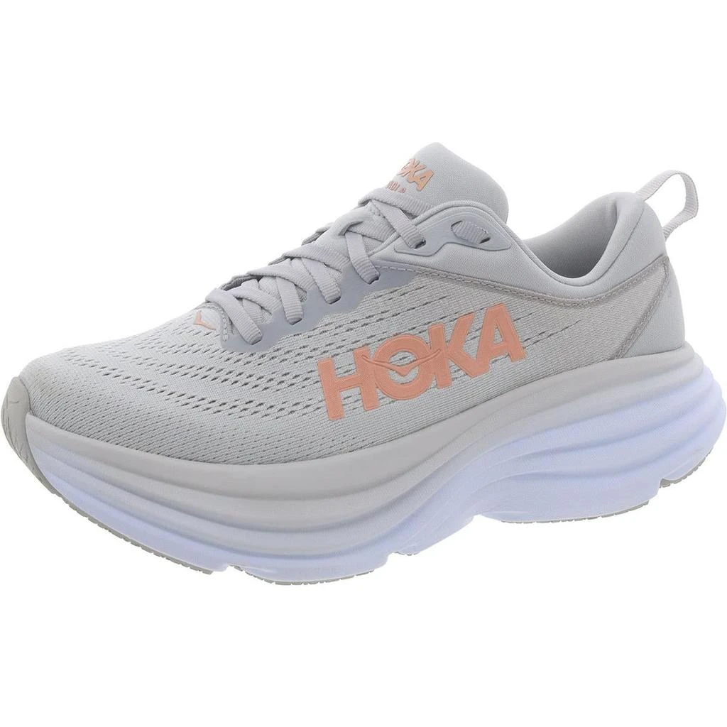 Hoka One One Bondi 8 Womens Mesh Running Athletic and Training Shoes 27