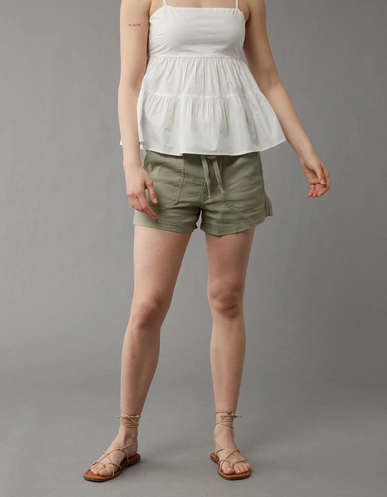 AE AE Dreamy Drape Linen-Blend Carpenter Short 6