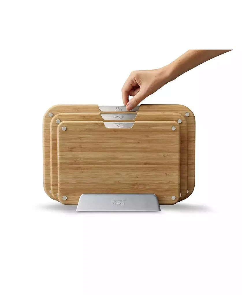 Joseph Joseph Boards Bamboo 3-Piece Cutting Board Set 3