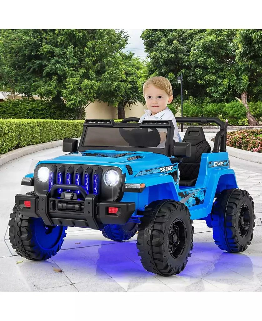 Mecale 12V Kids Ride-on Jeep Car with 2.4 G Remote Control 2