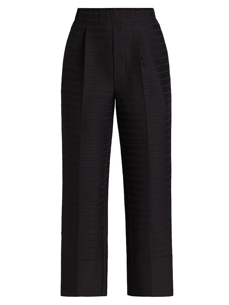 Issey Miyake Wide Stripe Knit Pants 1