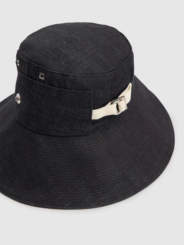 JACQUEMUS Le Bob De-nimes Bucket Hat 2