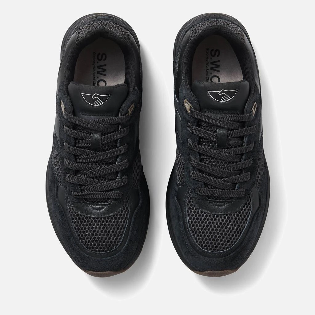 Stepney Workers Club Men's Amiel S-Strike Leather Trainers 3