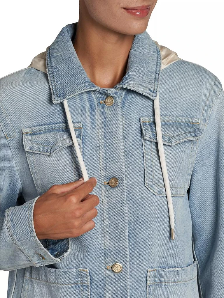 Moncler Melissa Denim Hooded Jacket 6