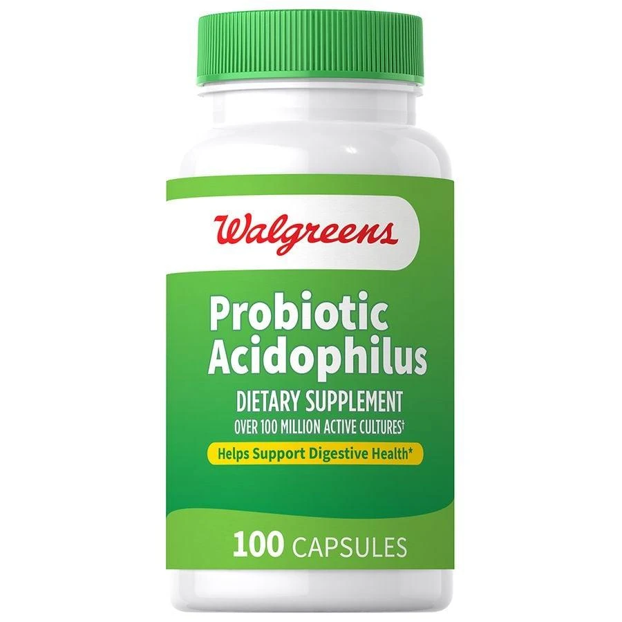Walgreens Probiotic Acidophilus Capsules 1