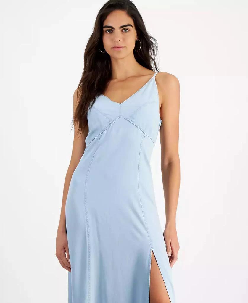 GUESS Women's Cruz Sleeveless Denim Maxi Dress 3