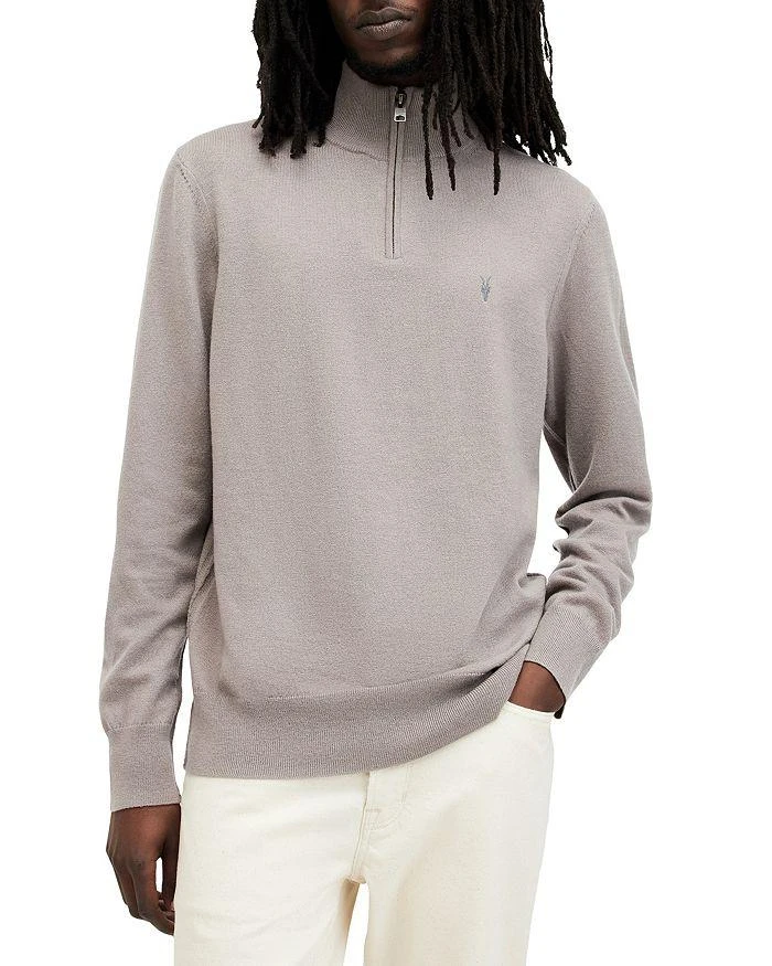 ALL SAINTS Kilburn Quarter Zip Sweater 1