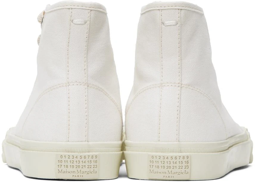 MAISON MARGIELA White Tabi Sneakers 2
