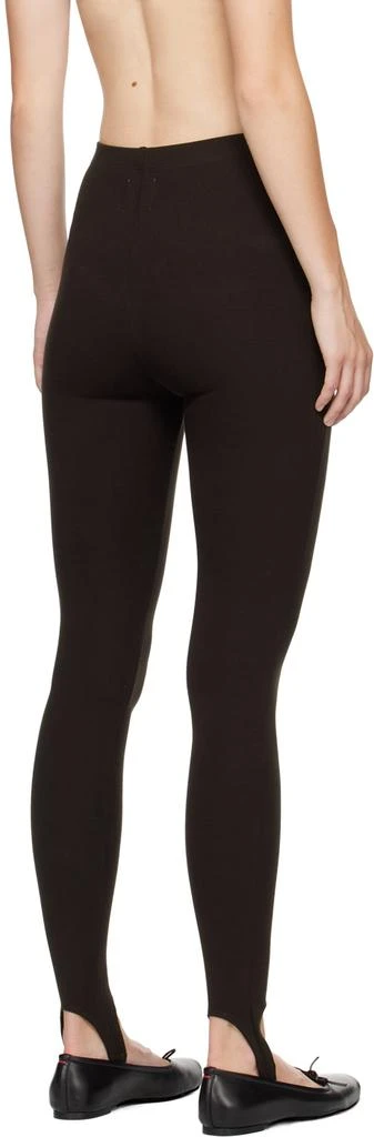 LESET Brown Rio Stirrup Leggings 3