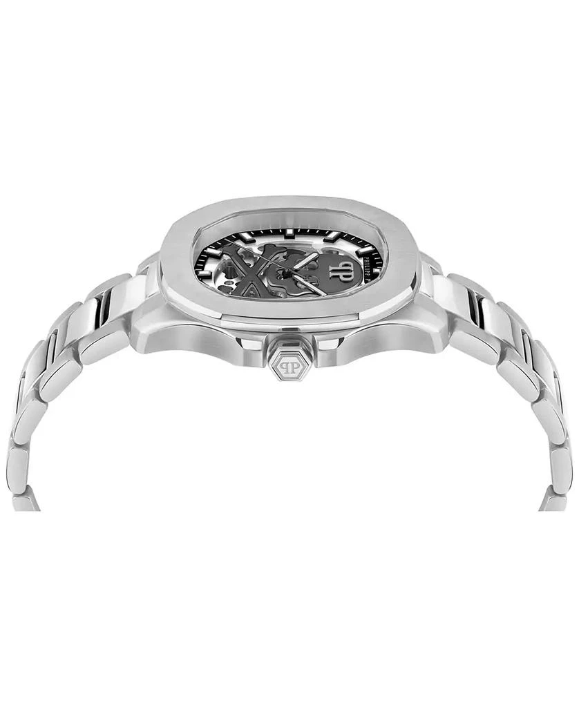 Philipp Plein Men's Automatic Skeleton Spectre Stainless Steel Bracelet Watch 42mm 2