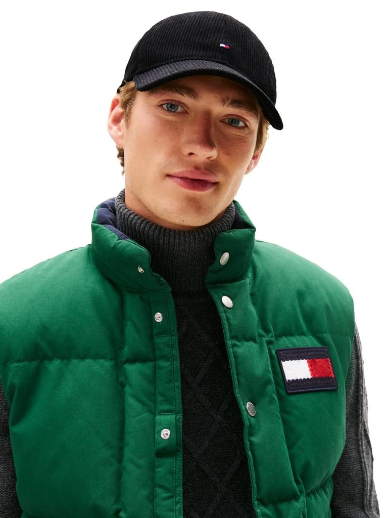 Tommy Hilfiger Tommy Hilfiger Mens Tommy Hilfiger Hats for Men | Corduroy Logo Adjustable Baseball Cap 2