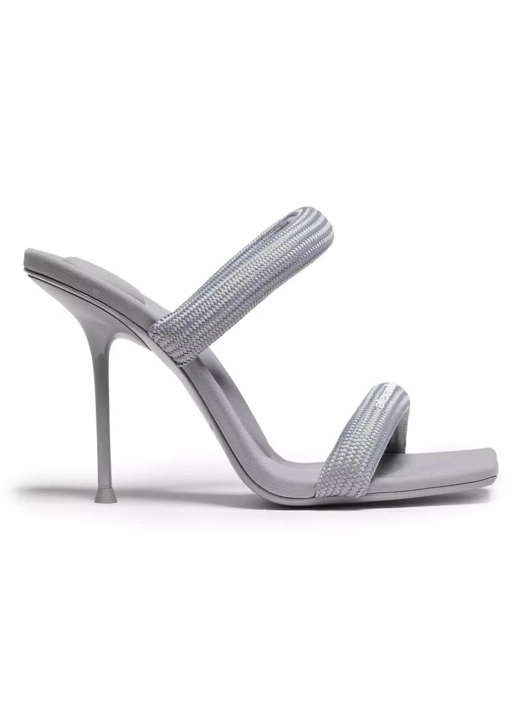 Alexander Wang Julie Tubular Logo Sandals 1