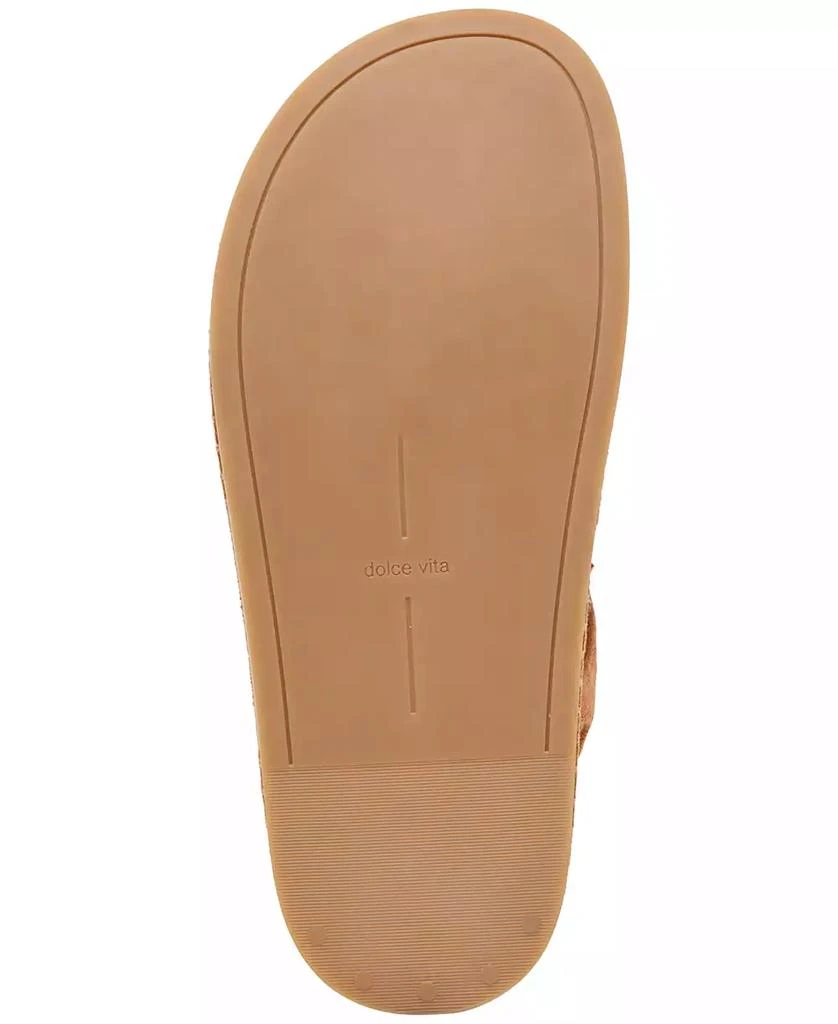 Dolce Vita Women's Stefan Toe Ring Thong Jewelry Footbed Flat Sandals 5