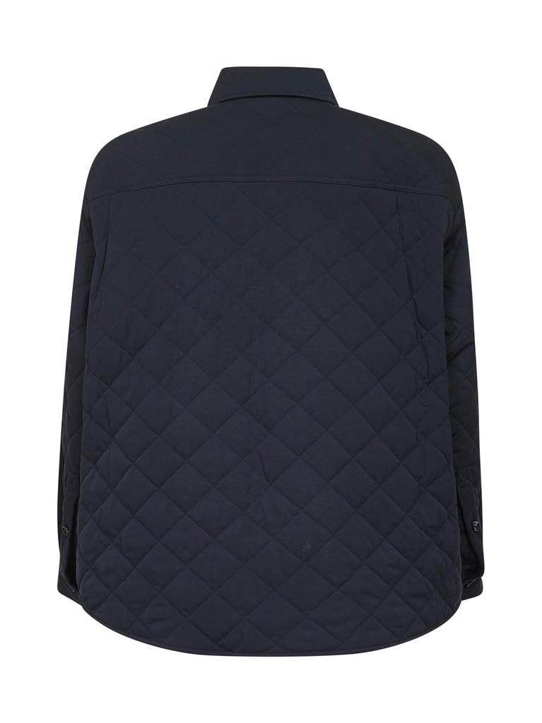 Bottega Veneta BOTTEGA VENETA | Blue matte technical cotton quilted overshirt | Man | 46