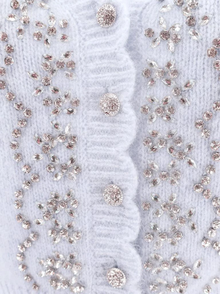Needle & Thread Alpaca and wool cardigan with rhinestones 4