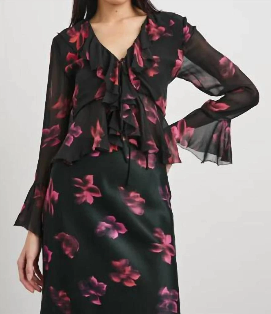 Rails Nicoletta Top In Darl Azalea 1